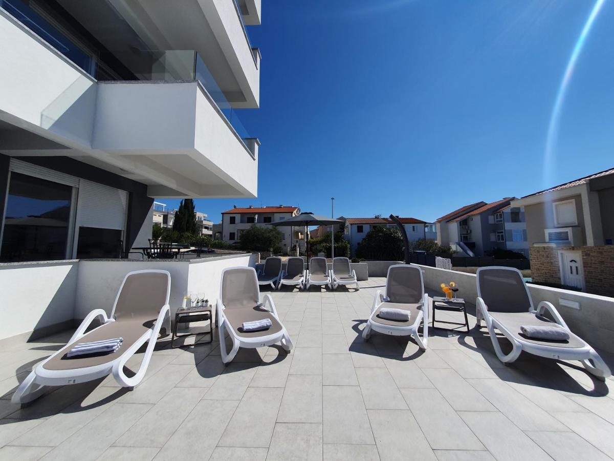 Seahorse Luxury Apartment With Pool And Sea View Novalja Dış mekan fotoğraf