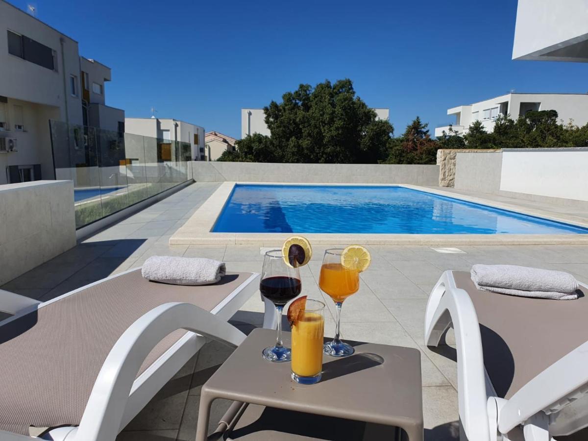 Seahorse Luxury Apartment With Pool And Sea View Novalja Dış mekan fotoğraf