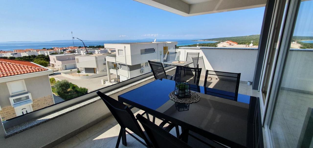Seahorse Luxury Apartment With Pool And Sea View Novalja Dış mekan fotoğraf